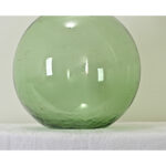 French 19th Century Green Blown Glass Wine Keg