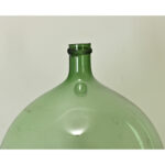 French 19th Century Green Blown Glass Wine Keg