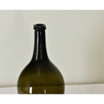 French 19th Century Large Blown Glass Wine Bottle