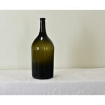 French 19th Century Large Blown Glass Wine Bottle