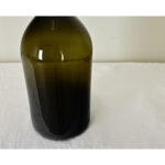 French 19th Century Large Blown Glass Wine Bottle