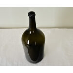 French 19th Century Large Blown Glass Wine Bottle