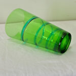 Vintage Whitefriars Green Glass Vase