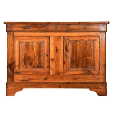 French 19th Century Solid Fruitwood Buffet