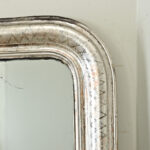 French 19th Century Silver Gilt Louis Philippe Mirror