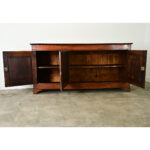 French 19th Century Solid Walnut Enfilade
