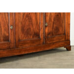 French 19th Century Solid Walnut Enfilade