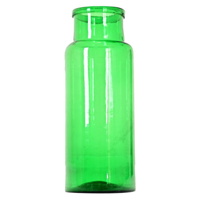 French Green Glass Pickling Jar