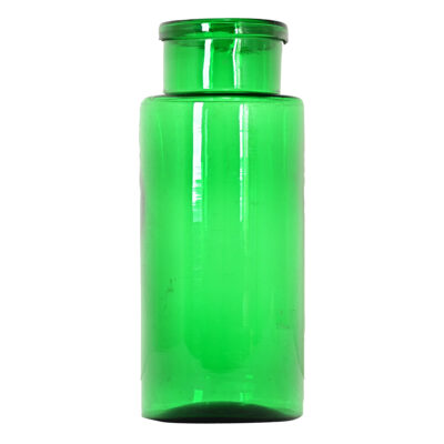 French Green Glass Pickling Jar