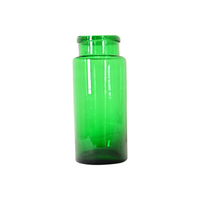French Green Glass Pickling Jar
