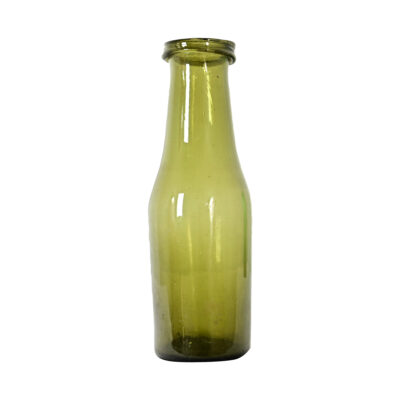 French Green Glass Pickling Jar