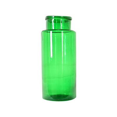 French Green Glass Pickling Jar