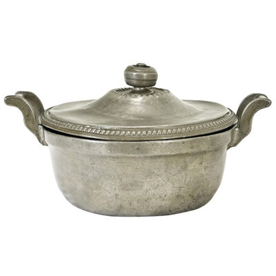 French 19th Century Pewter Tureen