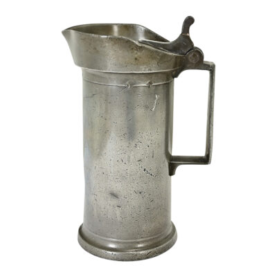 French 19th Century Pewter Tankard