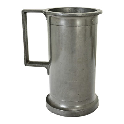 French 19th Century Pewter Tankard