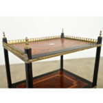 French Inlay & Ebonized Etagere Circa 1900