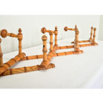 French 19th Century Faux Bamboo Coat & Hat Rack