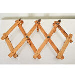 French 19th Century Faux Bamboo Coat & Hat Rack