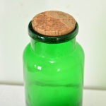 French Green Glass Pickling Jar