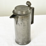 Belgian 19th Century Pewter Tankard by Duvivier