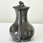 English 19th Century Victorian Pewter Teapot