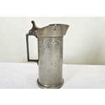 French 19th Century Pewter Tankard