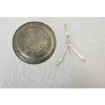 French 18th Century Pewter Charger Plate