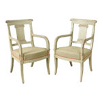 French 19th Century Pair of Directoire Fauteuils