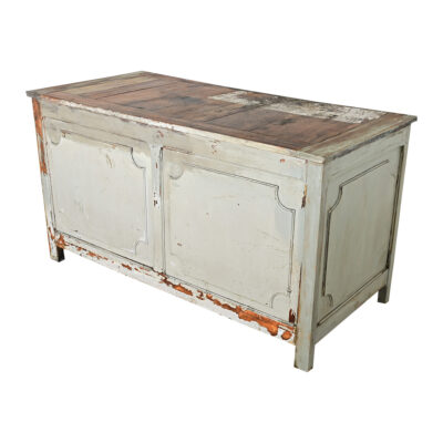 French 19th Century Painted Shop Counter