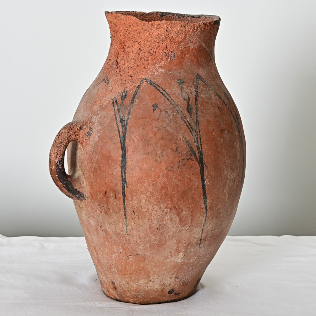 Moroccan 19th century Berber Terracotta Water Jug - Fireside Antiques