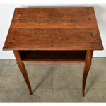 French 19th Century Louis XV Style Oak Side Table