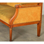 French 19th Century Louis XVI Tall Back Settee