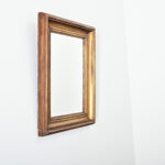 French 19th Century Petite Gilt Mirror