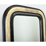 French 19th Century Louis Philippe Silver Gilt Mirror