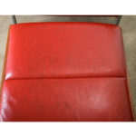 Pair of German Leather Armchairs & Ottoman by Wilkhahn