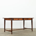 French 19th Century Oak Desk