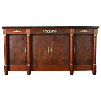 French 19th Century Mahogany Empire Enfilade