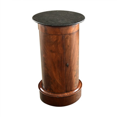 French 19th Century Mahogany and Marble Bedside Cabinet