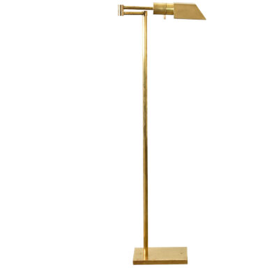 Brass Adjustable and Articulating Floor Lamp