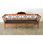 Swedish 19th Century Maple Biedermeier Settee