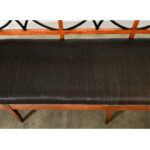 Swedish 19th Century Maple Biedermeier Settee