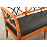 Swedish 19th Century Maple Biedermeier Settee