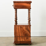 French 19th Century Rosewood Bedside Table