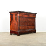 French 19th Century Louis Philippe Style Commode with Secretary