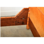 French 19th Century Faux Bamboo Twin Bed Frame