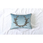 BVIZ Antique Ottoman Empire Gold Embroidery Pillow