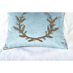 BVIZ Antique Ottoman Empire Gold Embroidery Pillow