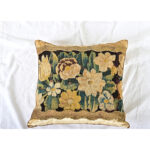 BVIZ Antique Tapestry Fragment Pillow
