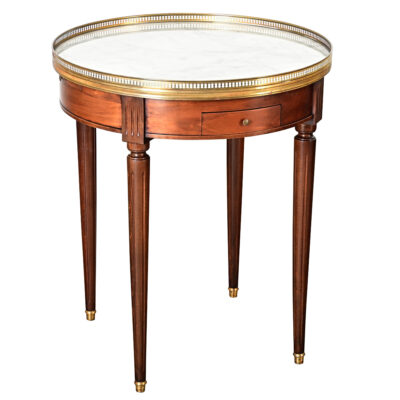 French 19th Century Mahogany Gueridon Bouillotte Table