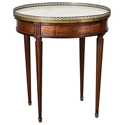 French 19th Century Mahogany Gueridon Bouillotte Table